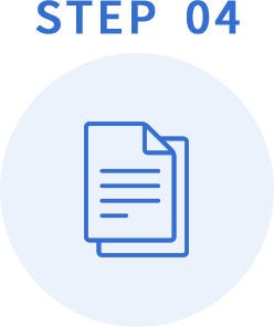 設定（ヒヤリング）シート送付・ご記入